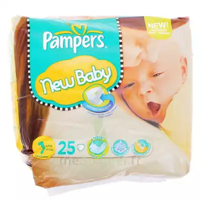 Pampers Couches New Baby Taille 1 2-5 Kg X 25 à MARIGNANE