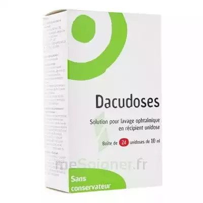 Dacudoses Solution Pour Lavement Ophtalmologique 24unid/10ml à MARIGNANE